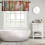 Landhaus-Gardine, 137 x 46 cm, Polyester, Stangendurchzug 5