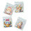 100Pcs Cartoon Easter Gift Bags Zippered Clear Plastic Candy-N2 7