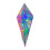 Multicolor Ice Pendant Christmas Lights, Indoor, Short 2
