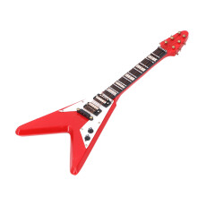 Lifelike Guitar Ornament for Bookshelves