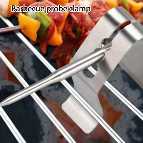 Stainless Steels Multi-Hole Grill Probe Clip Accurate-P18B63 2