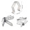 Stainless Steels Multi-Hole Grill Probe Clip Accurate-P18B63 4