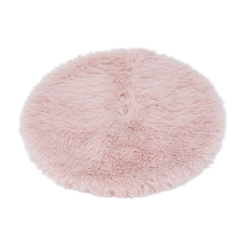 Pink Plush Christmas Tree Skirt 22 in 1