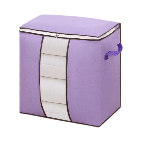 Heavy Duty Clothes Storage Bag with Double Zipper & 1