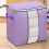Heavy Duty Clothes Storage Bag with Double Zipper & 5