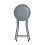 Padded Folding Stool - Grey 4