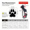 No Knuckling Boot Brace Dog Dragging Paws-M black pinks 6