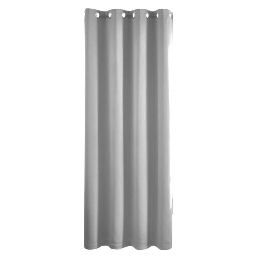 Textured Light Filtering Curtain Panel Pair 63x52 Inch Black 1
