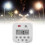 Digital Timer Switch 110V Flame-Retardant Countdown for 4