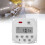 Digital Timer Switch 110V Flame-Retardant Countdown for 5