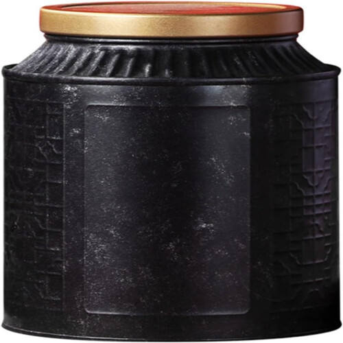 Round Tin Tea Can – Airtight 500g Storage Jar 1