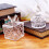 Clear Square Glass Storage Jar with Lid 5