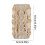Crystal Lamp Shade Cover PMMA 6x8.5cm 2