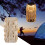 Crystal Lamp Shade Cover PMMA 6x8.5cm 5