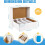 Customizable Game Card Box Organizer Paper Design Large Capacity 4