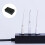 Dependable Plastic Junction Box for Extended-Black 110x70x40 3