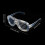 Pack of 4 Plastic LED Glasses Accessory Feature-rose red 4