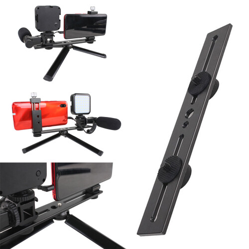 High Capacity 11.02lbs Double Head Stand Aluminum Alloy Mount-1 1
