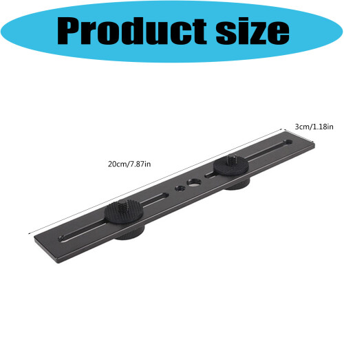 High Capacity 11.02lbs Double Head Stand Aluminum Alloy Mount-1 2