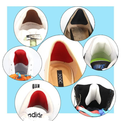 Black Friday 4-pack Heel Inserts - Repair Patches - Soft Effective, Shoe Inserts_black/Black_Surprise Gift 1
