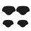 Black Friday 4-pack Heel Inserts - Repair Patches - Soft Effective, Shoe Inserts_black/Black_Surprise Gift 3