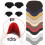 Black Friday 4-pack Heel Inserts - Repair Patches - Soft Effective, Shoe Inserts_black/Black_Surprise Gift 5