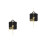 2Sets Silent Clock Mechanism Kit Battery Operated Plastic 6