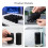 12Pcs Black Pre-Filter Sponge Replacement for Aquarium Filter Intake 5