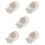 5Pcs White Centrifugal Casting Crucible Cup for Laboratory Dental Use 11