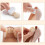 4-Pack - Heel Protectors compatible High Heels - Protects against chafing_multicolor_Surprise Gift 5