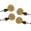 Νέα 4 X LED φλας 6V για μοτοσικλέτα, κίτρινα φλας 6 Volt, δώρο έκπληξης για μοτοσικλέτα 2