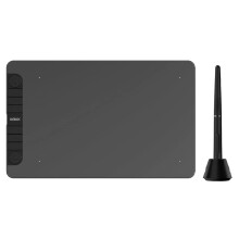 VEIKK VK1060PRO Drawing Tablet, 10 x 6 Inch Graphics Tablet with 2 Scroll Wheels, 6 Quick Buttons, Battery- Stylus Tilt for Android Win Mac Linux OS (