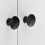 Cabinet handles drawer handles knobs with screws 12-pack_Black_Surprise Gift 4