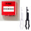 Set van 5 glasbreuk reset sleutels Premium plastic-Zwart 3