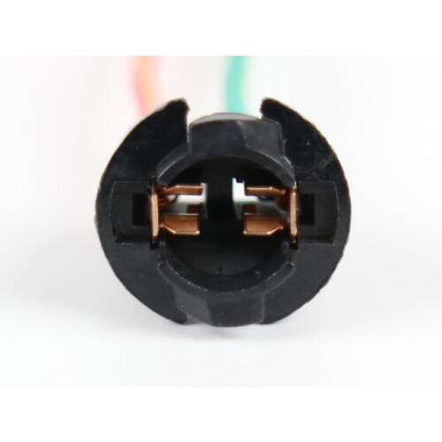 T10 w5w connectors / sockets / adaptor 2-pack hard model_black/Black_Surprise Gift 2