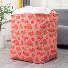 Large Cotton Linen Storage Bag, Watermelon Red, 100L