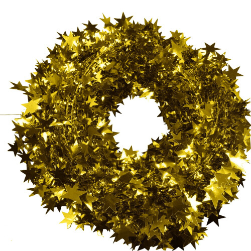 Gold Star Wire Garland 26 ft