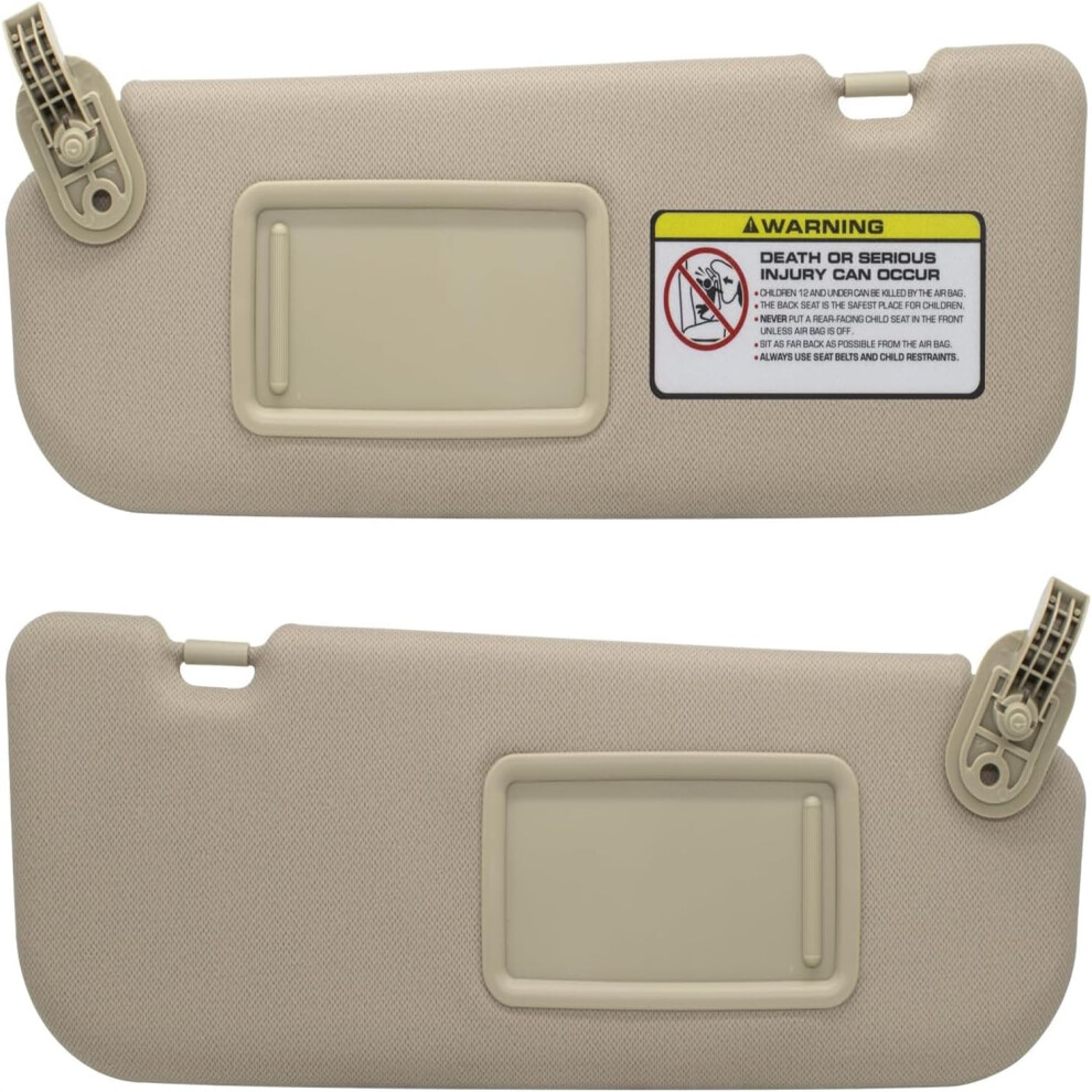 Hyundai Elantra Sun Visor Set 2011Â2015 Beige 9104899011480
