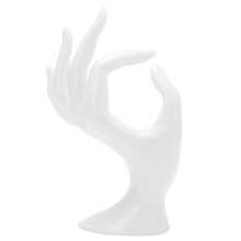 Hand-Shaped Jewelry Display Stand – Plastic – 1 Pc