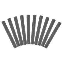 Schwarze Trampolinstangenüberzüge aus PE-Schaumstoff, 10er-Pack