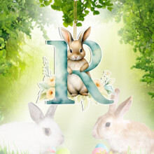 Resin Rabbit Charms for Jewelry Making – 12 pcs