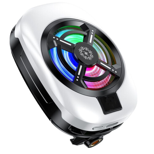 Phone Cooler with Back Clip – 15W, Low Noise, Rechargeable