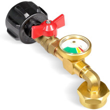 Adapter do napełniania propanem do butli 1lb z kolankiem 90