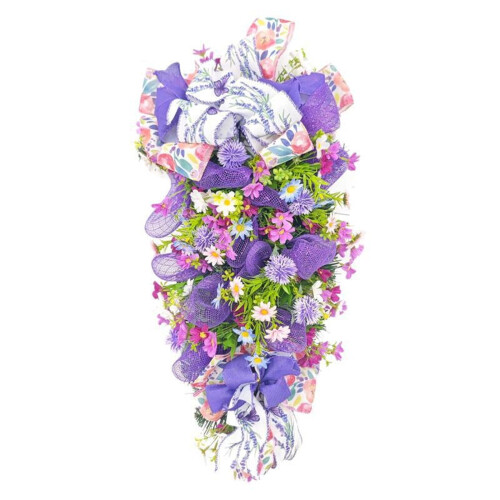 Mother's Day Hydrangea Wreath for Front Door