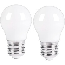 LED Appliance Bulb A15 5W 3000K E26 Pack of 2