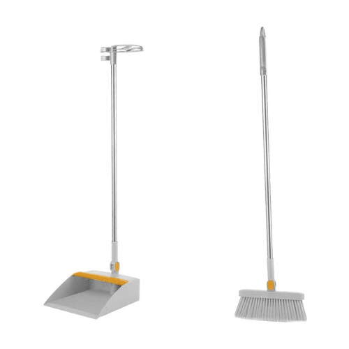 Hårfejebakke og kostsæt Non-stick roterbar foldbar 1