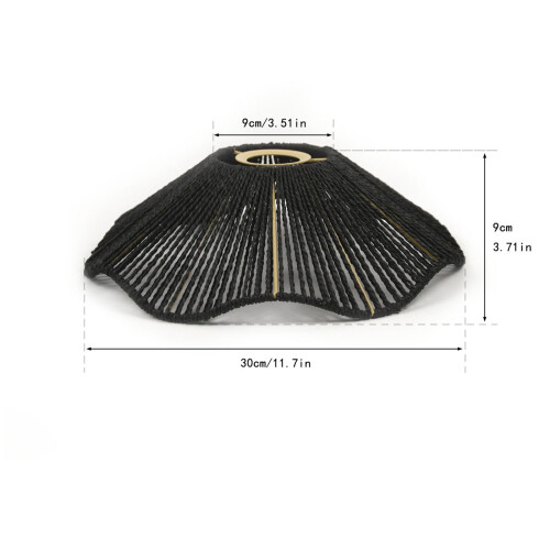 Handwoven Rattan Pendant Lamp Shade 1
