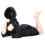 Gothic Witch Statue in Black Robe PVC Decor 2