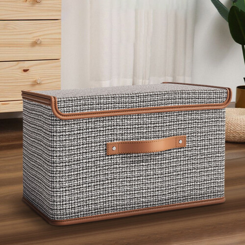 Foldable Fabric Storage Box 14.6 x 11.0 x 10.2 in 2