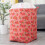 Large Cotton Linen Storage Bag, Watermelon Red, 100L 5